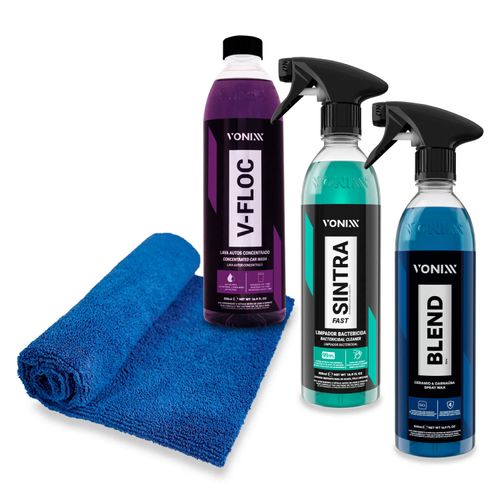 Carnaúba Blend Cera Spray V-floc Shampoo Sintra Fast Vonixx