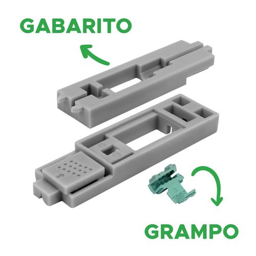 100x Conector Fast Rápido Ftth Sc Apc Reutilizável 53mm