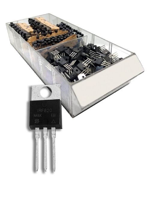 Transistor Irf820 = Ir F820 = Irf 820 Mosfet