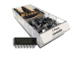 Circuito Integrado Cd4069 = Cd 4069 - Dip14
