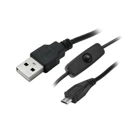 Cabo USB Micro USB Robótica Botão On/off 1.20 Metros