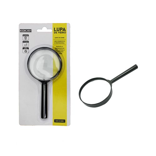 Lupa De Vidro Com Cabo 60mm De Bolso - Original Kokay
