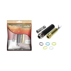 Plugue J10 P10 Fêmea Mono Ouro 18k Profissional Top De Linha