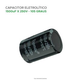 Capacitor Eletrolítico 1500uf x 250v 105º - Alta Qualidade