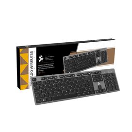 Teclado Sem Fio Wireless Office Premium 2.4 Ghz - 5+