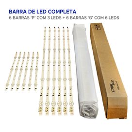 Kit Barras De Led Un48j5300 Un48j5500 Un48h6400 Un48h6300