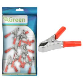 10x Garra Jacaré 4,7cm Grande Vermelho - Green