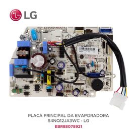 Placa Principal Ar LG s4nq12ja3ad EBR88078921 Original