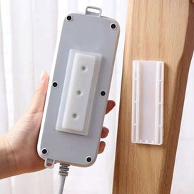 Suporte Adesivo De Parede P/ Extensão Elétrica Filtro Linha