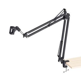 Suporte de Microfone Braço de Tesoura Maono AU-B01 Com Suspensão