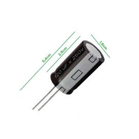 10x Capacitor Eletrolítico 120uf x 250v 105graus