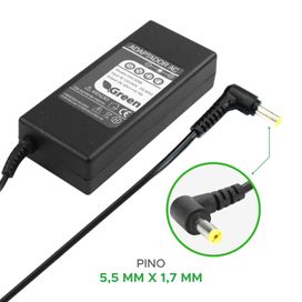 Fonte Carregador Para Notebook Toda Linha Aspire 19v 4.74a