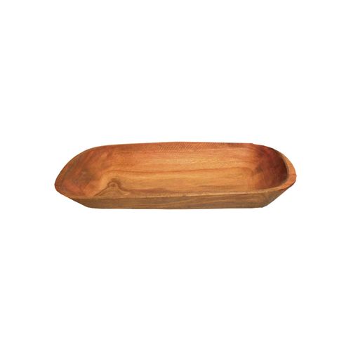 Gamela Madeira 25x45cm Petisco Decoração Carnes Churrasco