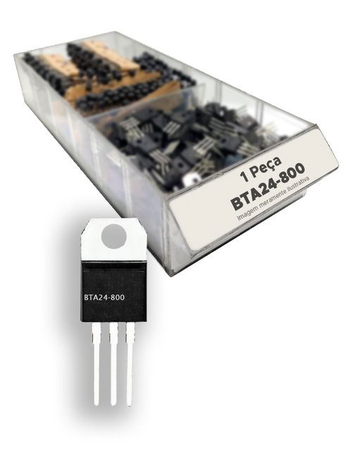 Transistor Bta24-800 = Bta 24 800  - To220 - Original