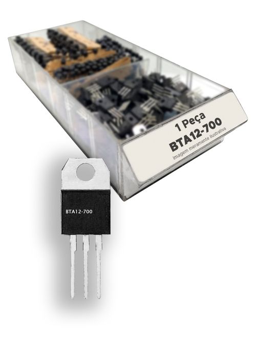 Transistor Bta12-700 = Bta 12 700  - To220 - Original
