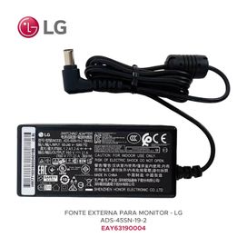 Fonte Externa 19v 2,1a Eay63190004 Original LG All In One