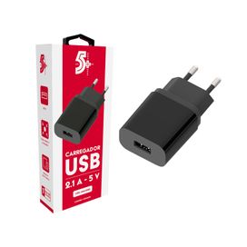 Carregador Tomada Plug Adaptador Fonte Usb 5v 2.1a Bivolt