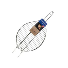 Grelha Dupla Churrasco 36x50cm - Assados Com Trava