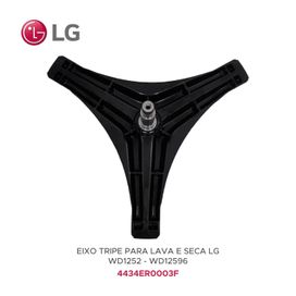 Eixo Tripé Suporte Aranha LG wd1252 wd12596 4434ER0003F