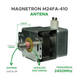 Magnetron Micro-ondas M24fb-410a = M24fa-410a Green Novo