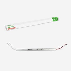 Fonte Ultra Slim Driver P/ Perfil Fita Led 12v 6a 72w Bivolt