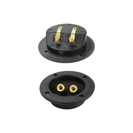 4x Terminal Borne Redondo 75mm Profissional Para Caixa De Som - PIX