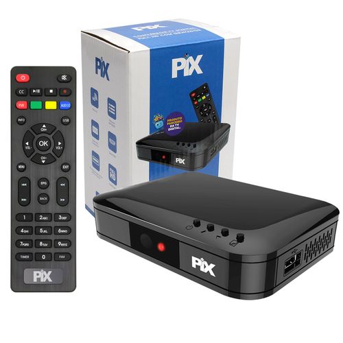 Conversor de Tv Digital Full Hd Padrão 4g Max - PIX