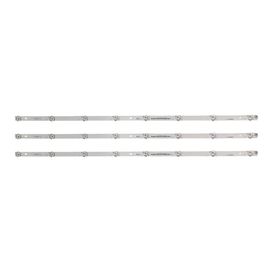 Kit 3 Barras De Led Compatível Panasonic Tc40ds600b Tc40fs600b Tc40d400 - ChipSCE