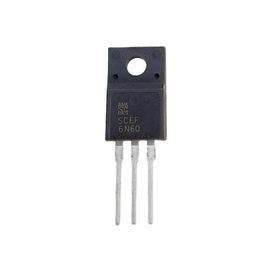 Transistor P6n60 = Scef6n60 = 6n60 - To220 Isolado