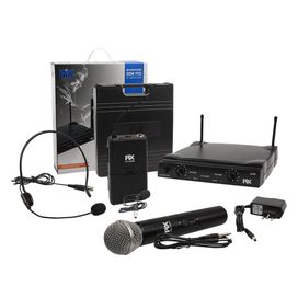 Microfone Uhf Bastão + Lapela Profissional 596,00mhz - PIX