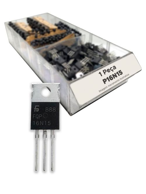 Transistor Fqp16n15 = 16n15 = P16n15 - To220