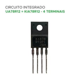 Circuito Integrado Ua78r12 = Ua 78r12 - To220 4 Pinos