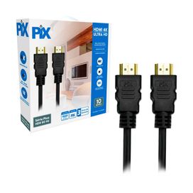 Cabo Hdmi Premium 2.0 4k Hdr 3d 19 Pinos Ultra Com Filtro 20 Metros - PIX