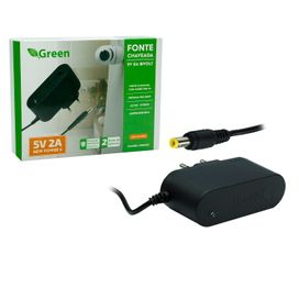 Fonte Chaveada 5V 2A Bivolt - Plug 5,5x,1mm