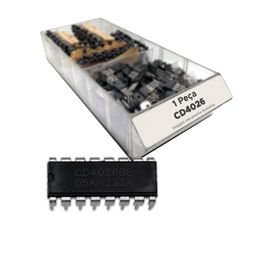 Circuito Integrado Cd4026 = Cd 4026 - Dip16
