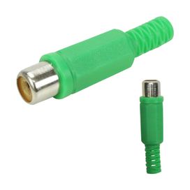 25x Plug Rca Fêmea - Alta Qualidade - Pix