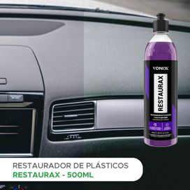 Restaurador Plástico Restaurax 500ml Vonixx - Ext. E Int.