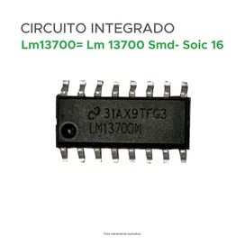 Circuito Integrado Lm13700 = Lm 13700 Smd - Soic16