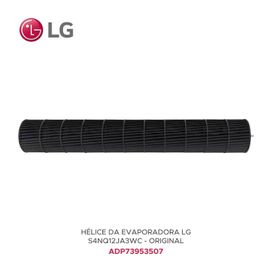 Turbina Hélice ADP73953507 Evaporadora Ar LG  61,6 X 9,5cm