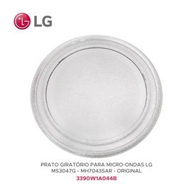 Prato Micro-ondas  LG 30,5cm MS3049 MH7043 MS3052 MS3059