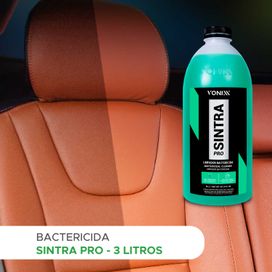 Sintra Pro 3l Limpeza Geral Bactericida Couro Carpete Vonixx
