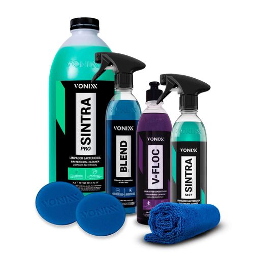 Kit Sintra Pro V-floc Blend Sintra Fast Espuma Toalha Vonixx