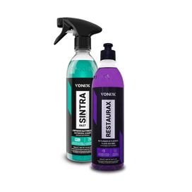 Restaurador Plástico Restaurax + Sintra Fast - 500ml Vonixx