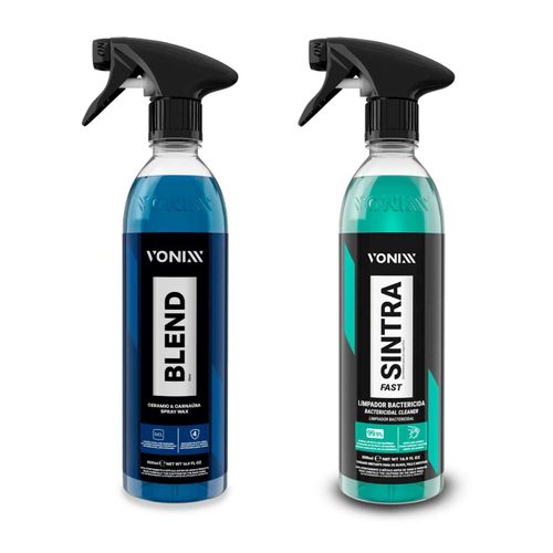 Kit Vonixx Carnaúba Cera Blend 500ml + Sintra Fast 500ml