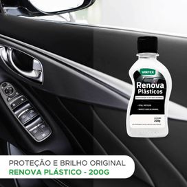 Renova Plásticos Limpa Revitalizador Borracha 200g Vonixx