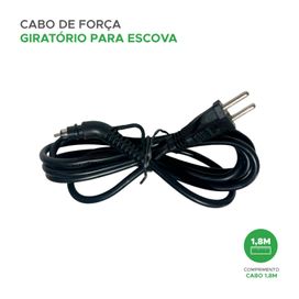 Cabo Giratório Para Chapinha Nano Titanium - Preto