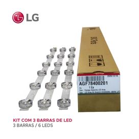 Kit Régua de led TV LG 32lb 32lb5600 32lb560b Original