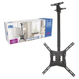 Suporte De Teto Pix Para TV/monitor de 23" até 55" - Preto