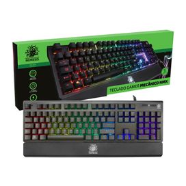 Teclado Mecânico Gamer RGB Nemesis Switch NMX Cabo 1.80m - 5+