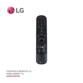 Controle Remoto TV LG Magic Comando de Voz 21GA Original substitui 20GA